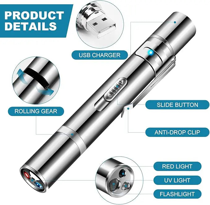 Meowblu™ Interactive USB Rechargeable Cat Toy with Multiple Modes