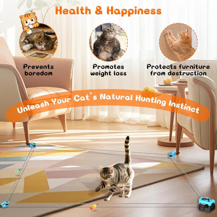 Meowblu™ Interactive Cat Treadmill Toy