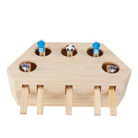 Meowblu™ Wooden Whack-a-Mole Cat Toys
