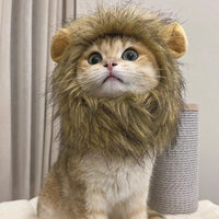 Meowblu™  Cute Lion Mane Cat Costume Wig