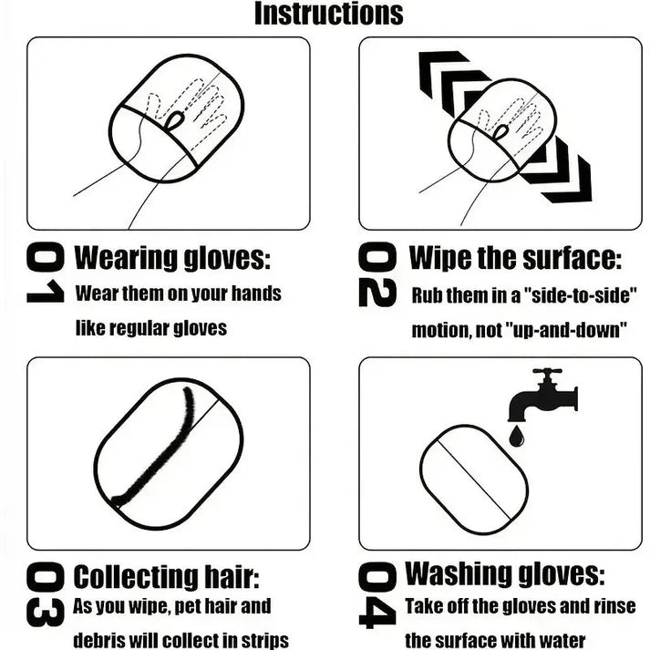 Meowblu™ Premium Pet Hair Removal Glove