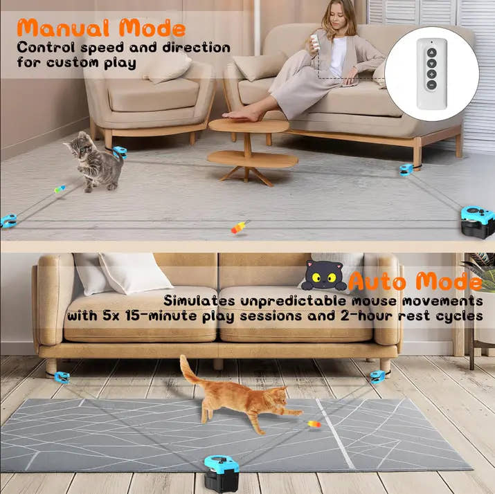 Meowblu™ Interactive Cat Treadmill Toy