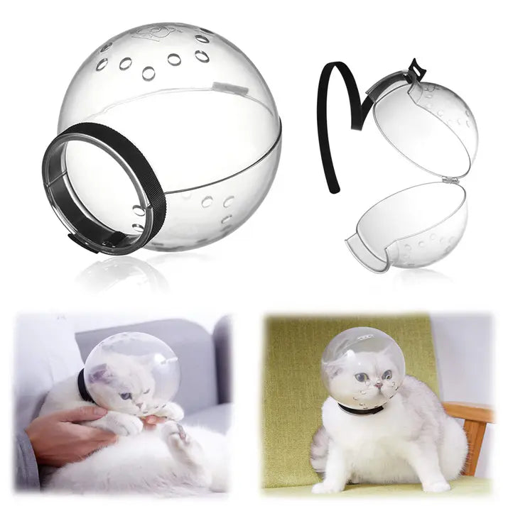 Meowblu™ Adjustable Anti-Bite Cat Helmet